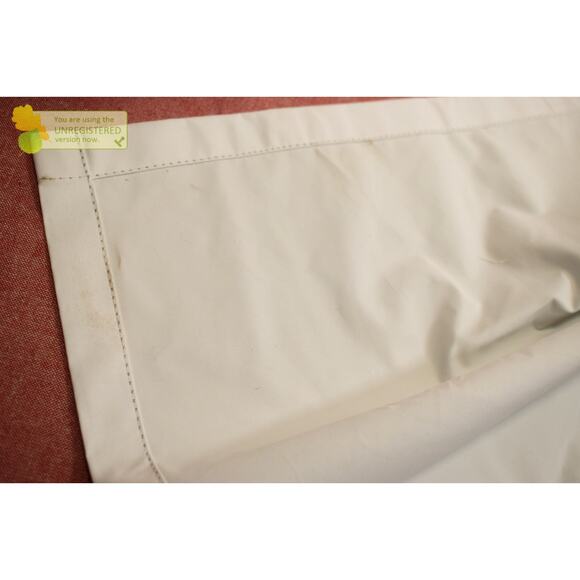 Threshold 50x63" Blackout Slub Weave Raw Edge Rod Pocket Curtain Panel* - Picture 8 of 10